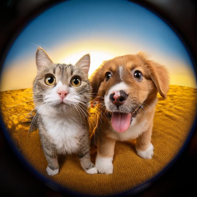 Paz en el descanso animal