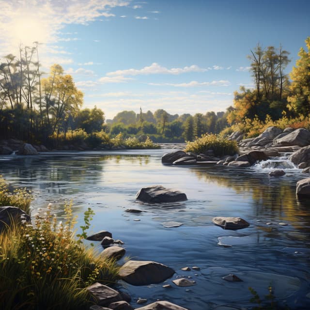 Binaural Study Streams: Water-Infused Concentration Aids - Under Bare Sky