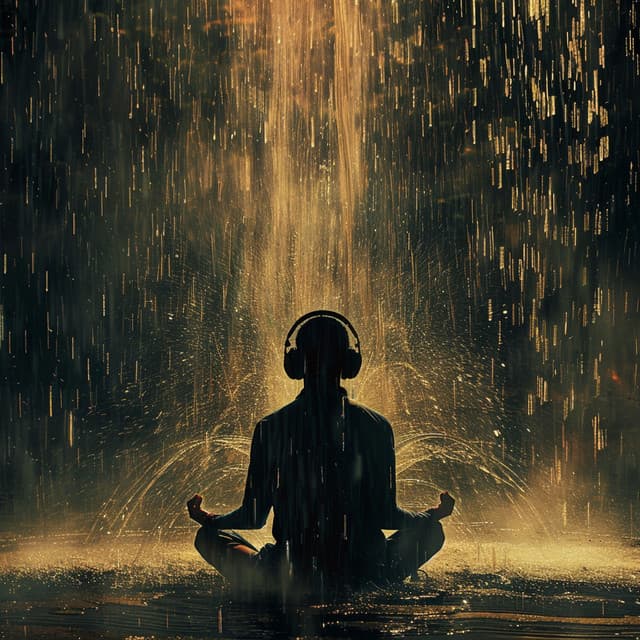 Binaural Rain: Zen Meditation Echoes - Relaxation And Meditation