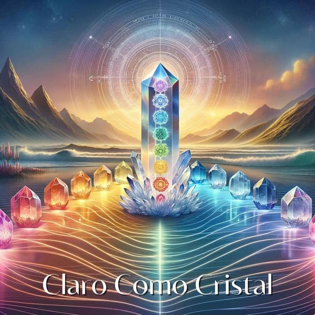 Claro Como Cristal: Música para os Chakras, Frequências Conexão Riqueza - Frequência de Deus