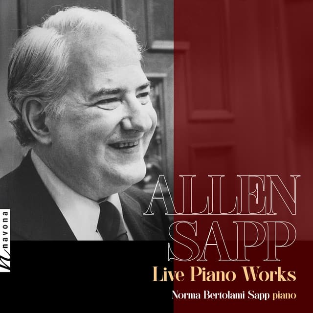 Allen Sapp: Live Piano Works - Allen Sapp