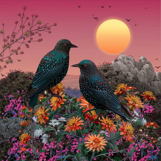 Aves Binaurales En Vuelo: Melodías Etéreas - 80 88 Hz - Guerrero binaural