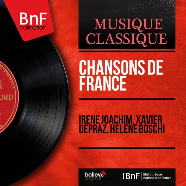 Chansons de France - Irene Joachim