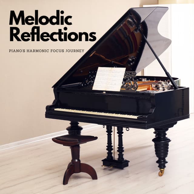 Melodic Reflections: Piano's Harmonic Focus Journey - Deep Lounge Bar