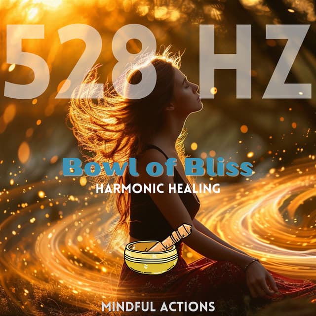 Bowl of Bliss: 528 Hz Harmonic Healing - Mindful Actions