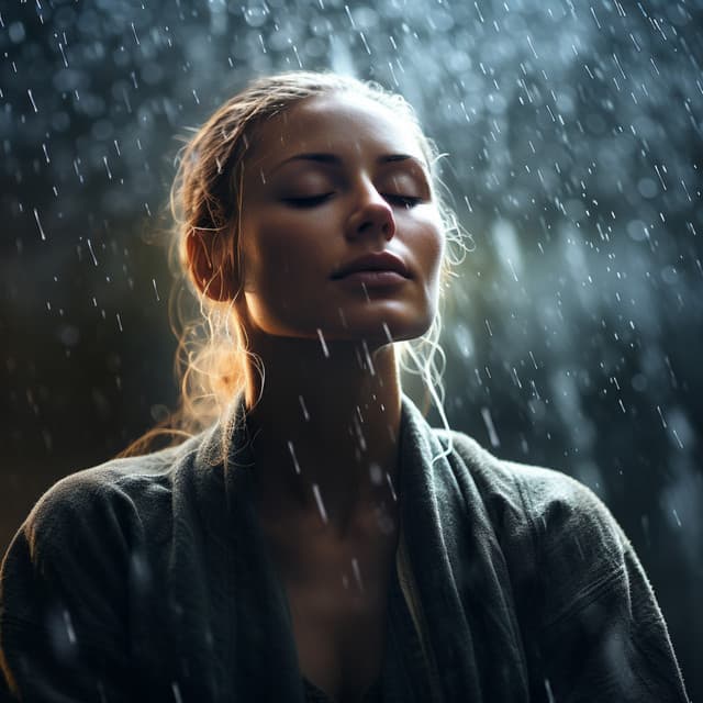 Duchas Calmantes: Lluvia Binaural Para Relajación - Ondas Alfa Puras