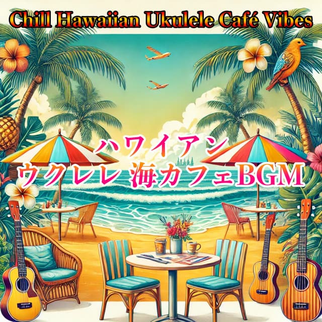 Feels like a summer resort! Hawaiian Ukulele Sea Cafe BGM - Healing and relaxing music collection - Healing Relaxing BGM Channel 335