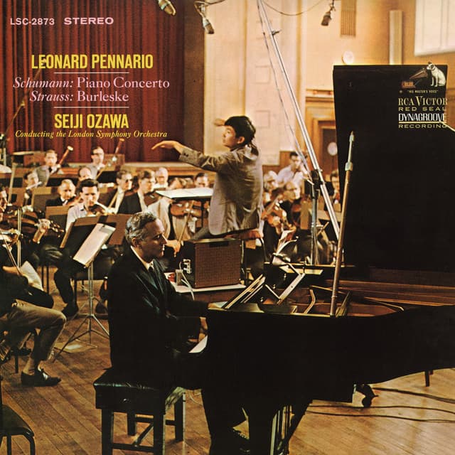 Schumann: Piano Concerto, Op. 54 - Strauss: Burleske - Leonard Pennario