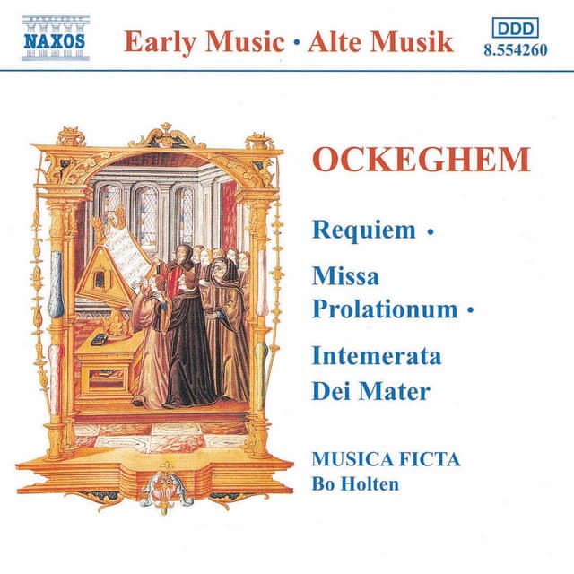 OCKEGHEM: Requiem / Missa Prolationum - Johannes Ockeghem