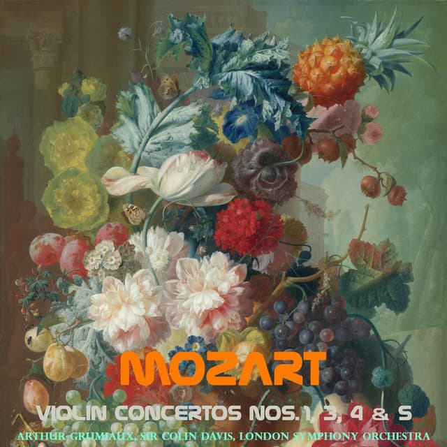 Mozart: Violin Concertos, No. 1, 3, 4 & 5 - Wolfgang Amadeus Mozart