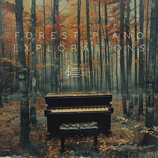 Soothing 432 Hz Forest Piano Explorations - 432 Hz Powerful Tones