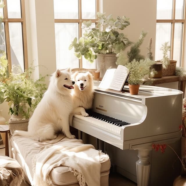 Pets Leisure: Piano Melodies for Comfort - The Harp and the Piano