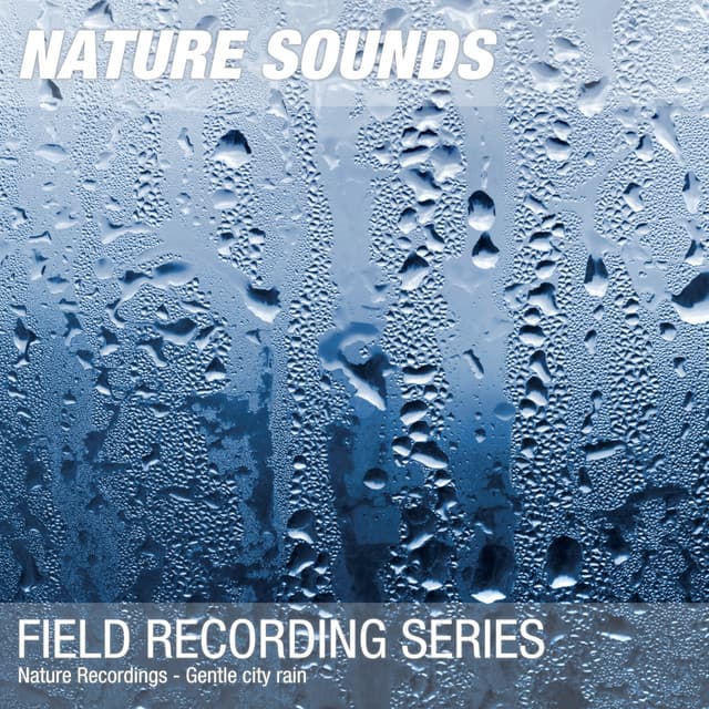 Nature Recordings - Gentle city rain - Nature Sounds
