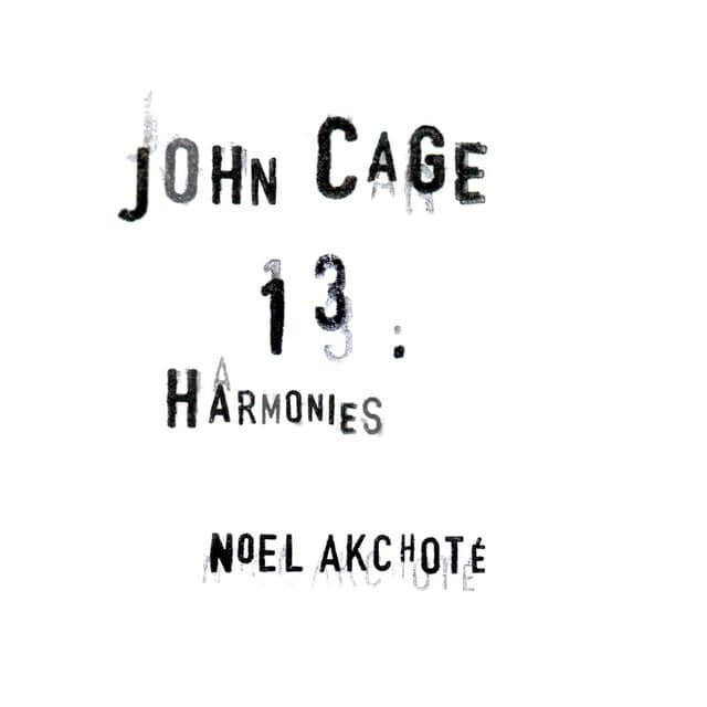 John Cage: 13 Harmonies - John Cage