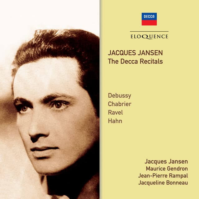 Jacques Jansen - The Decca Recitals - Jacques Jansen