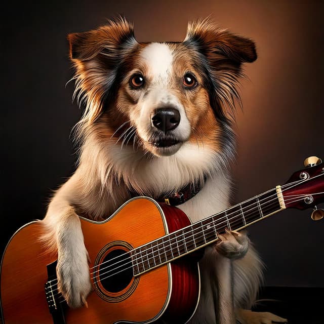 Loyal Harmony: Guitar Music for Dogs' Calm Moments - Romantic Guitar Master