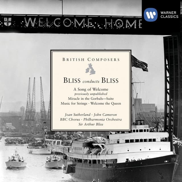Bliss conducts Bliss: A Song of Welcome etc - Arthur Bliss