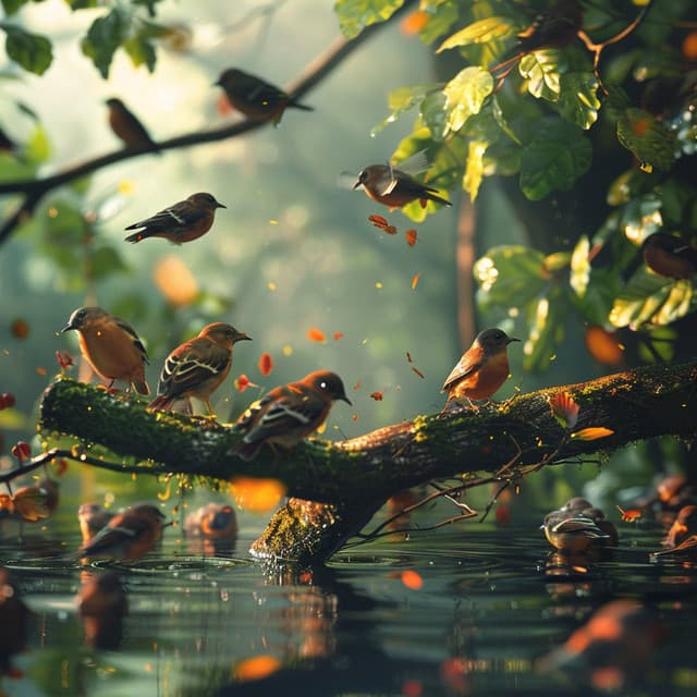 Dogs' Binaural Relaxation: Gentle Bird Sounds for Peace - Binaural Moods