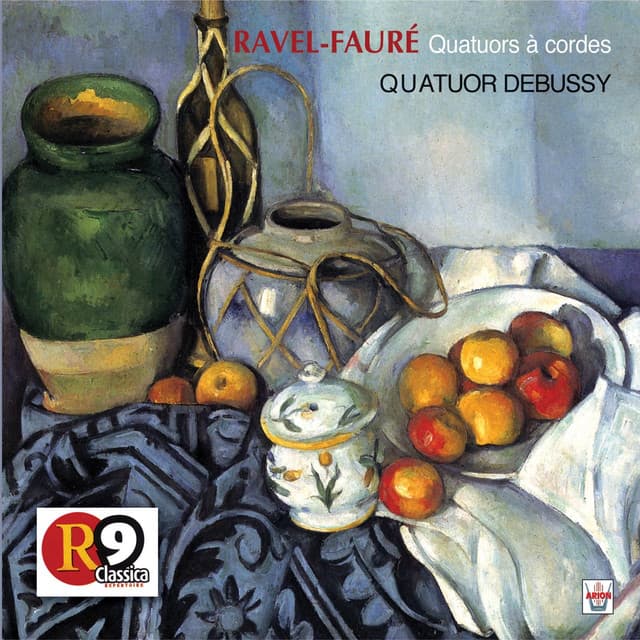 Ravel Fauré : Quatuors à cordes - Quatuor Debussy