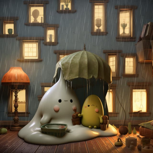 Rain Sounds on Halloween - Rain Sounds Sleep