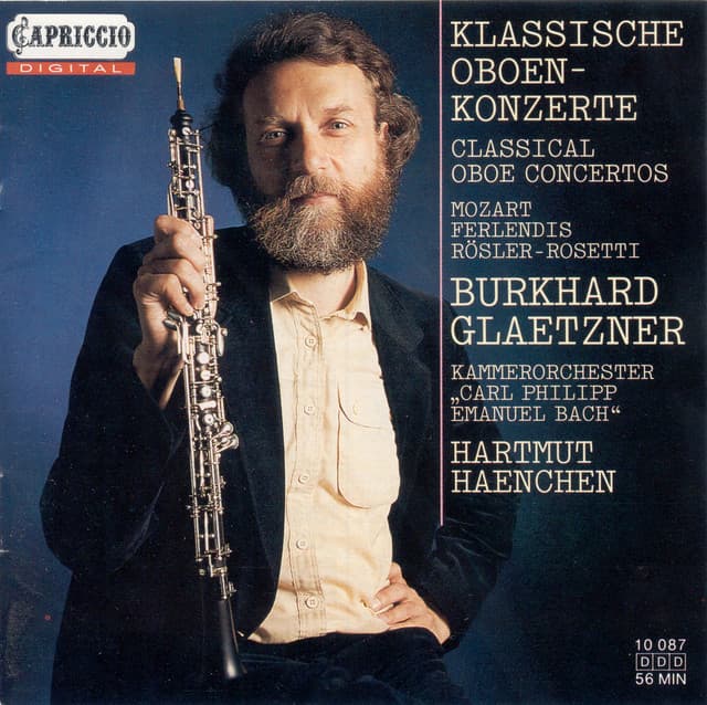 Mozart, W.A. / Ferlendis, G. / Rosetti, A.: Oboe Concertos - Burkhard Glaetzner