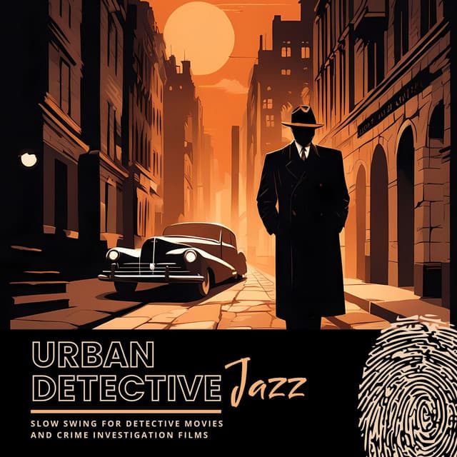 Urban Detective Jazz: Slow Swing for Detective Movies and Crime Investigation Films - Vintage Cafe