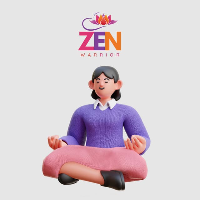 Self Reflection Waves - Zen Warrior