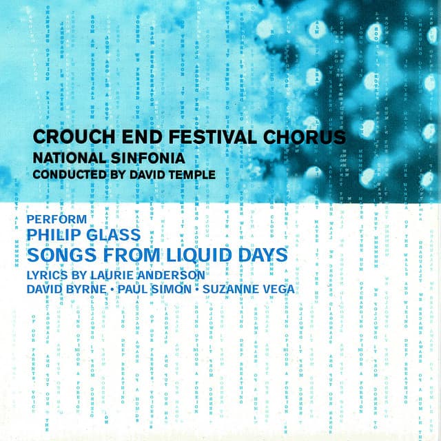 Glass: Songs from Liquid Days - Philip Glass