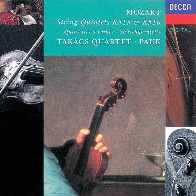 Mozart: String Quintet Nos. 2 & 3, K.515 & K.516 - Wolfgang Amadeus Mozart