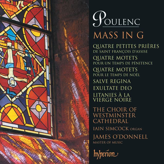 Poulenc: Mass in G; Motets for Christmas & Lent etc. - Francis Poulenc