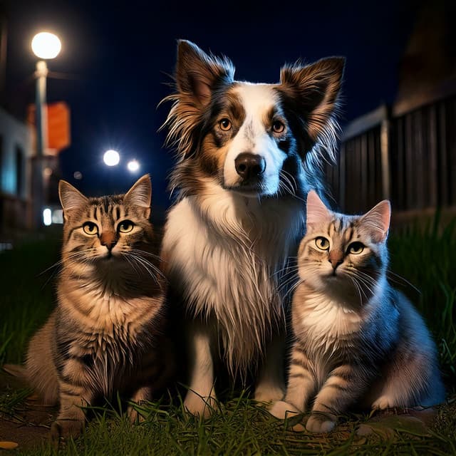 Music for Resting Pets at Night - Calm Animals Music
