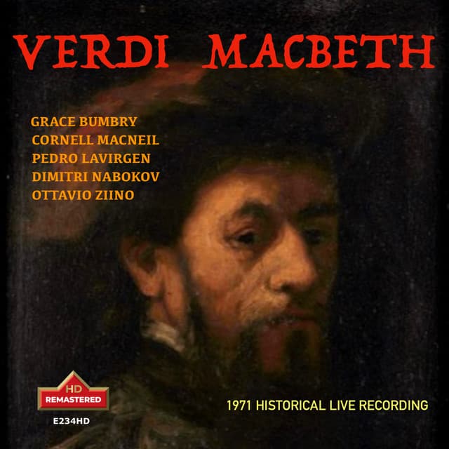 VERDI:MACBETH,, Pedro Lavirgen, Grace Bumbry, Dimitri Nabokov, Cornell MacNeil,Ottavio Ziino. - Giuseppe Verdi