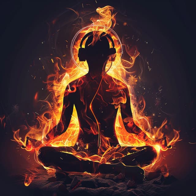 Fire Meditation Tones: Music for Reflection - Deep Sleep Noises