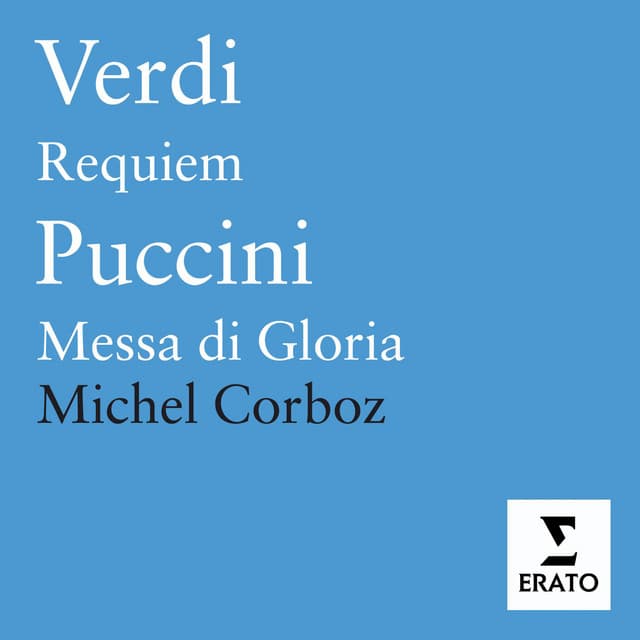 Verdi: Requiem/Puccini: Missa di Gloria/Poulenc: Gloria - Michel Corboz