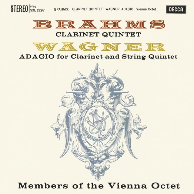 Brahms: Clarinet Quintet, Op. 115: Baermann: Adagio for Clarinet and String Quintet - Johannes Brahms