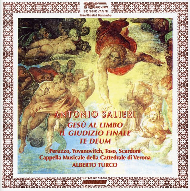 Salieri: Gesù al Limbo, Il Giudizio Finale & Te Deum - Antonio Salieri