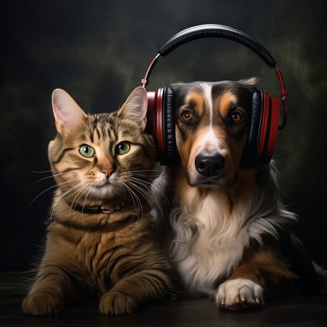 Melodías De Mascotas Binaurales: Compañía Calmada - Lazers binaurales