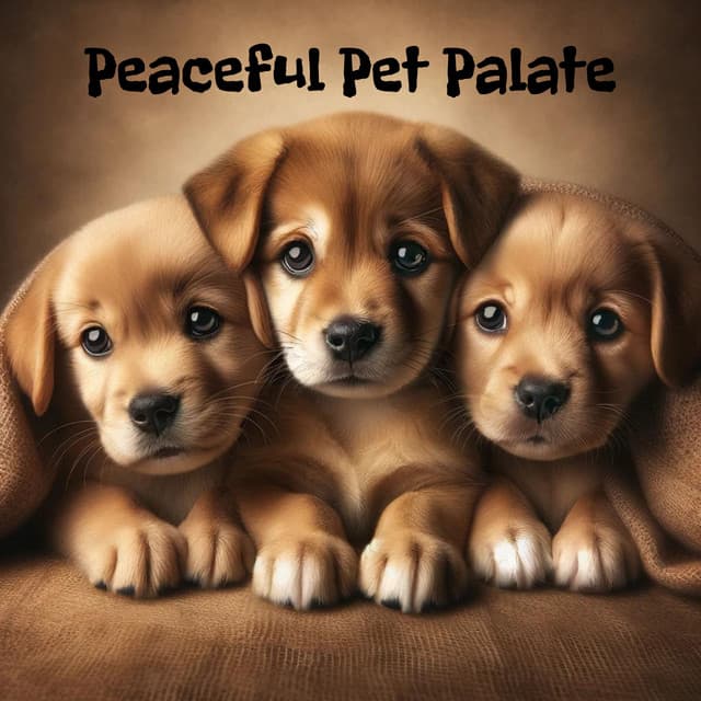 Peaceful Pet Palate: Calming Sounds for Dogs during Loud Times - Dog Music!
