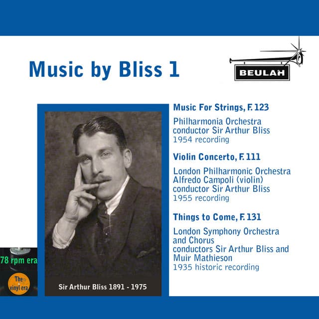 Music by Bliss, Vol. 1 - Arthur Bliss