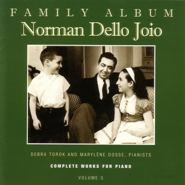Piano Works, Vol. 3 - Norman Dello Joio