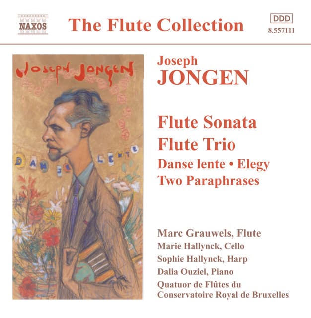 Jongen: Flute Sonata / Flute Trio / Danse Lente / Elegie - Joseph Jongen