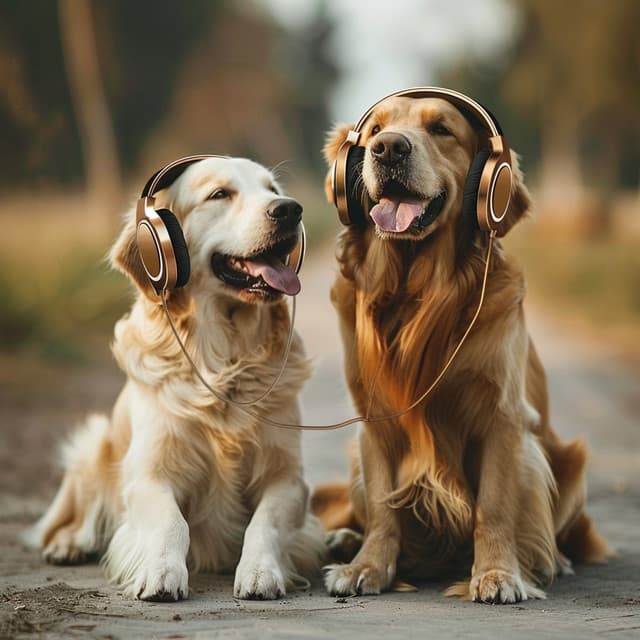 Lofi Dog Rhythms: Playful Bark Tunes - Music of the Forest