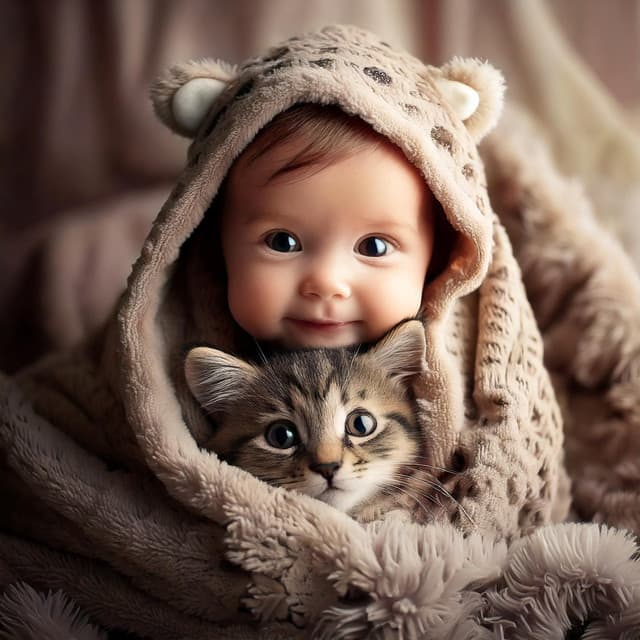 Gentle Harmony: Baby and Cats Tunes - Calm Stress Relief
