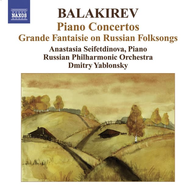 Balakirev, M.: Piano Concertos Nos. 1 and 2 / Grande Fantaisie On Russian Folksongs - Mily Balakirev