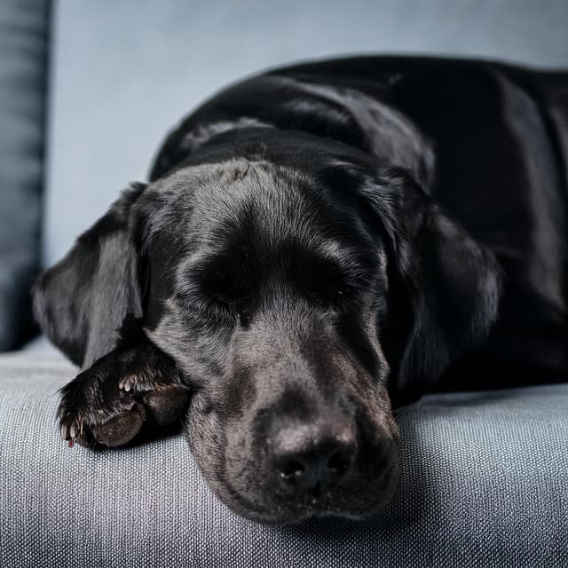 Ritmos De Relajación Para Perros: Melodías Caninas Calmantes - Paisajes de alegría