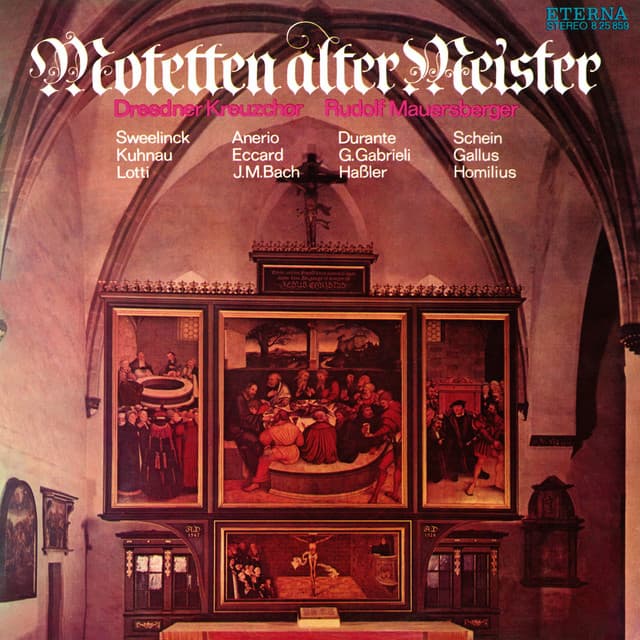 Motetten alter Meister - Dresdner Kreuzchor