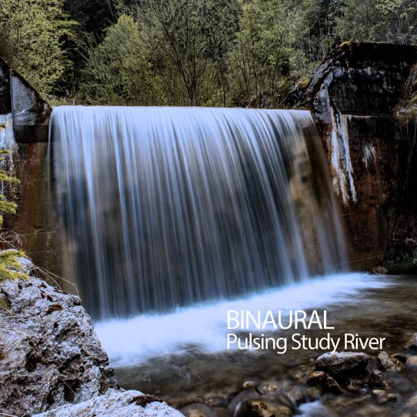 Binaural: Pulsing Study River - Binaural Beats Spa