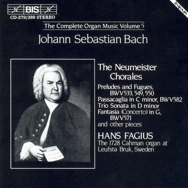 Bach, J.S.: Organ Music , Vol. 5 - Johann Sebastian Bach