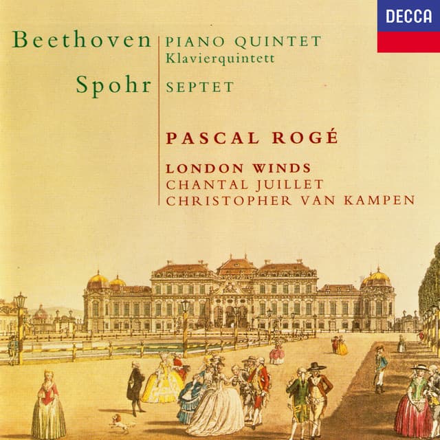 Beethoven: Quintet for Piano & Winds / Spohr: Wind Septet - Pascal Rogé