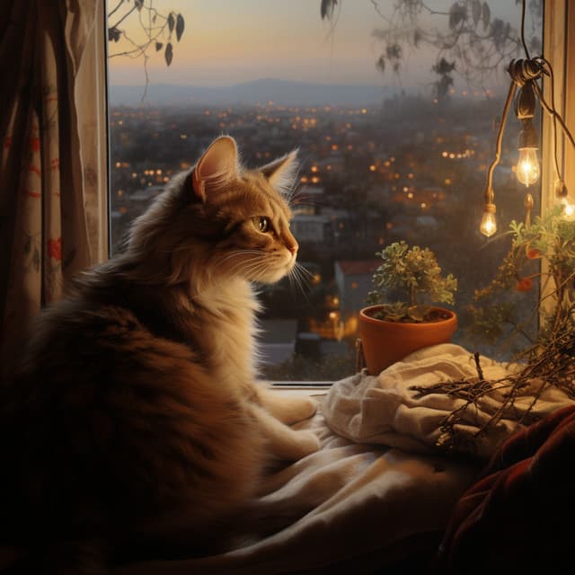 Purring Rain: Music for Cats - Fine Dining Music